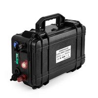 Batterie Lifepo4 12V 100Ah 200Ah pour moteur de bateau, hélice, camping-car, pêche, solaire + chargeur 10A étanche 2