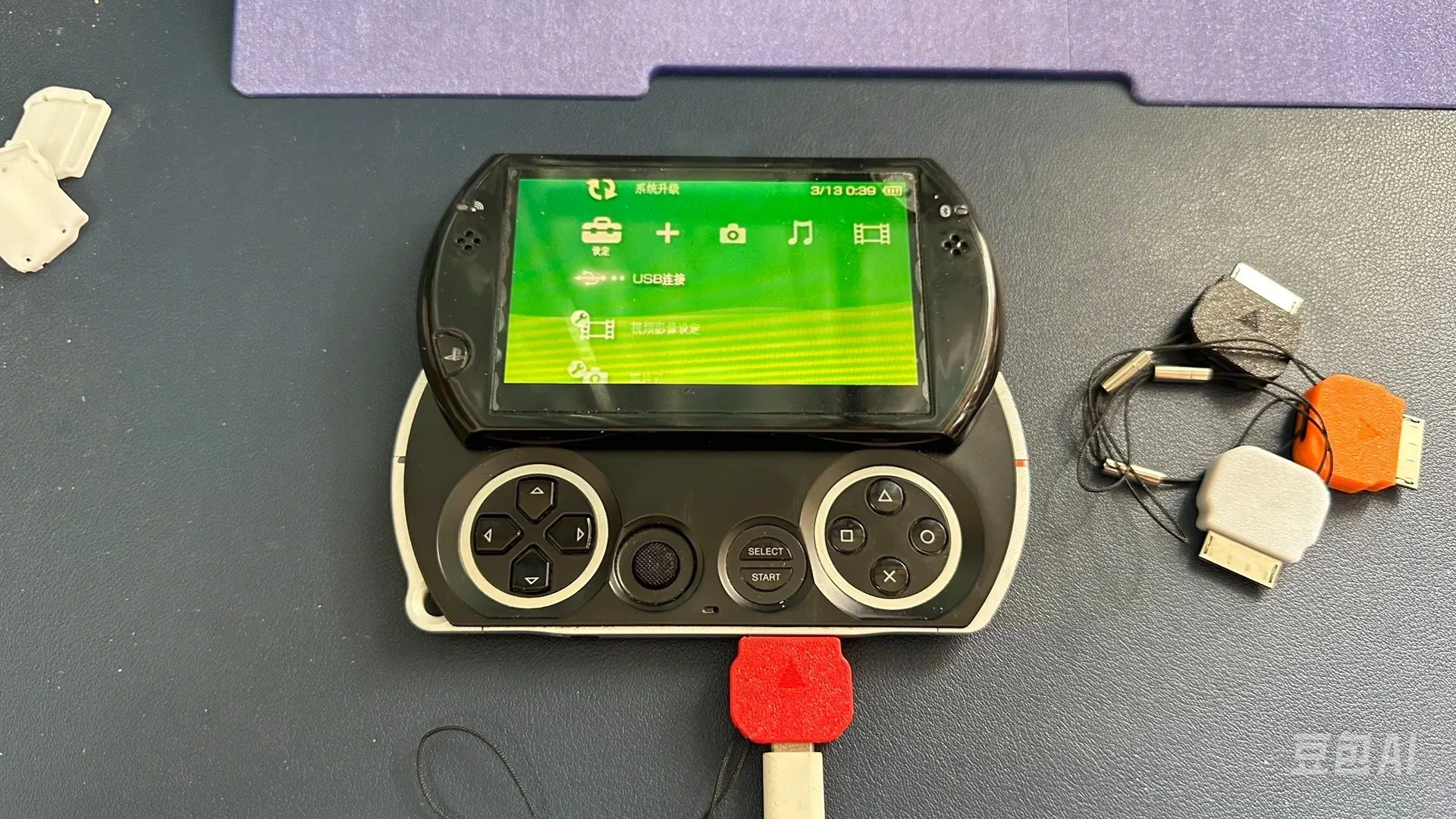 PSP Go To Type-c コンバーター ゲームコンソール充電アクセサリー