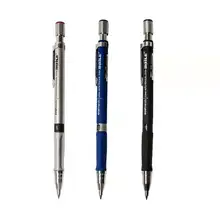 

Writing Point 2.0mm Pencil Automatic Drawing Design Painting Mechanical Pencil Black/Colorful Refills School Office Stationery