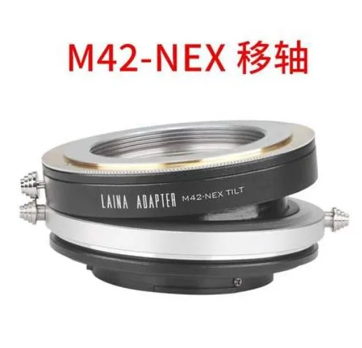 

Адаптер для наклона объектива M42 42 мм для sony E mount NEX-5/6/7 A7r a7r2 a7r3 a7r4 a9 A7s A6300 EA50 FS700 камера