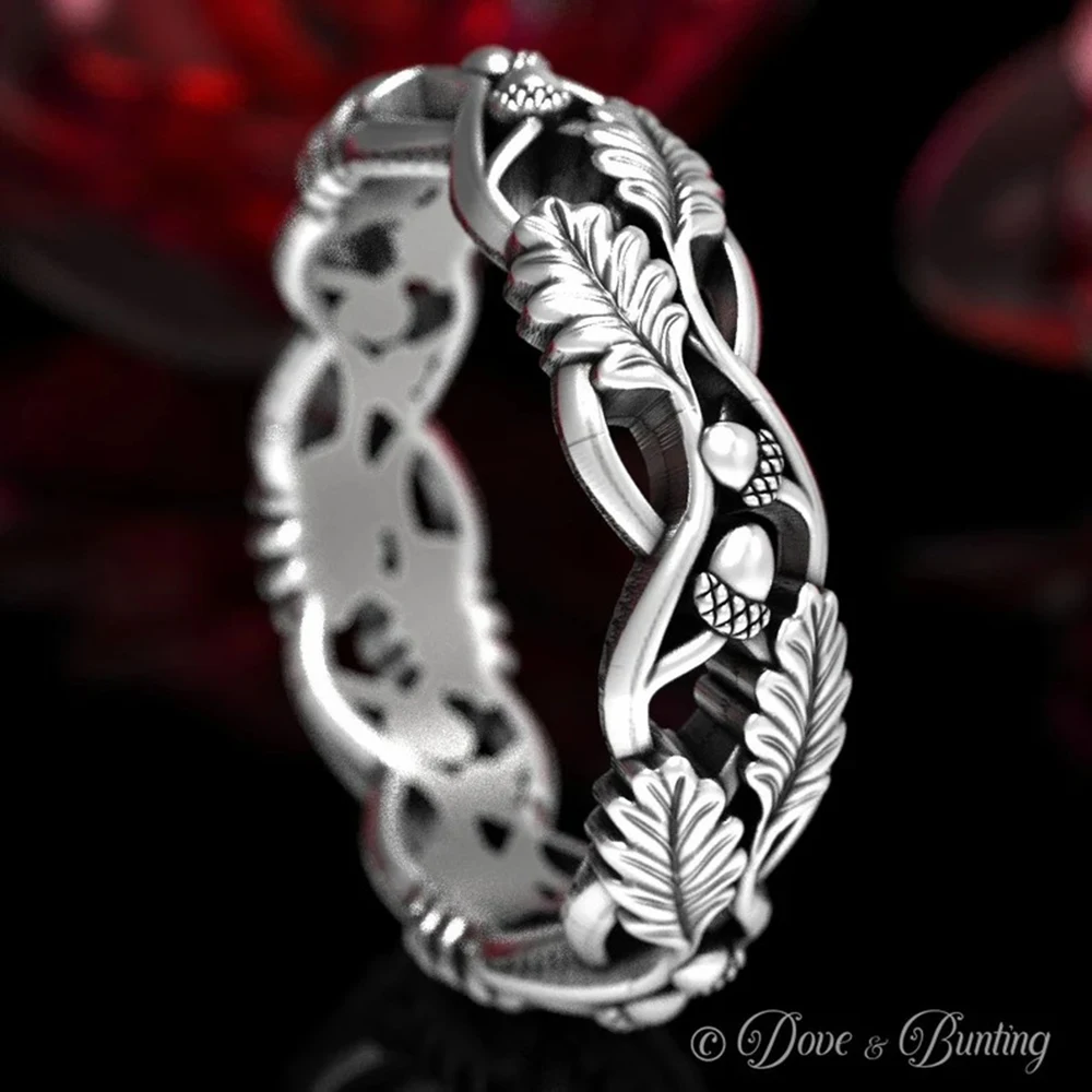 Finger Rings Designer Twig and Leaf Twisting Rings for Women Vintage Knuckle Finger Rings