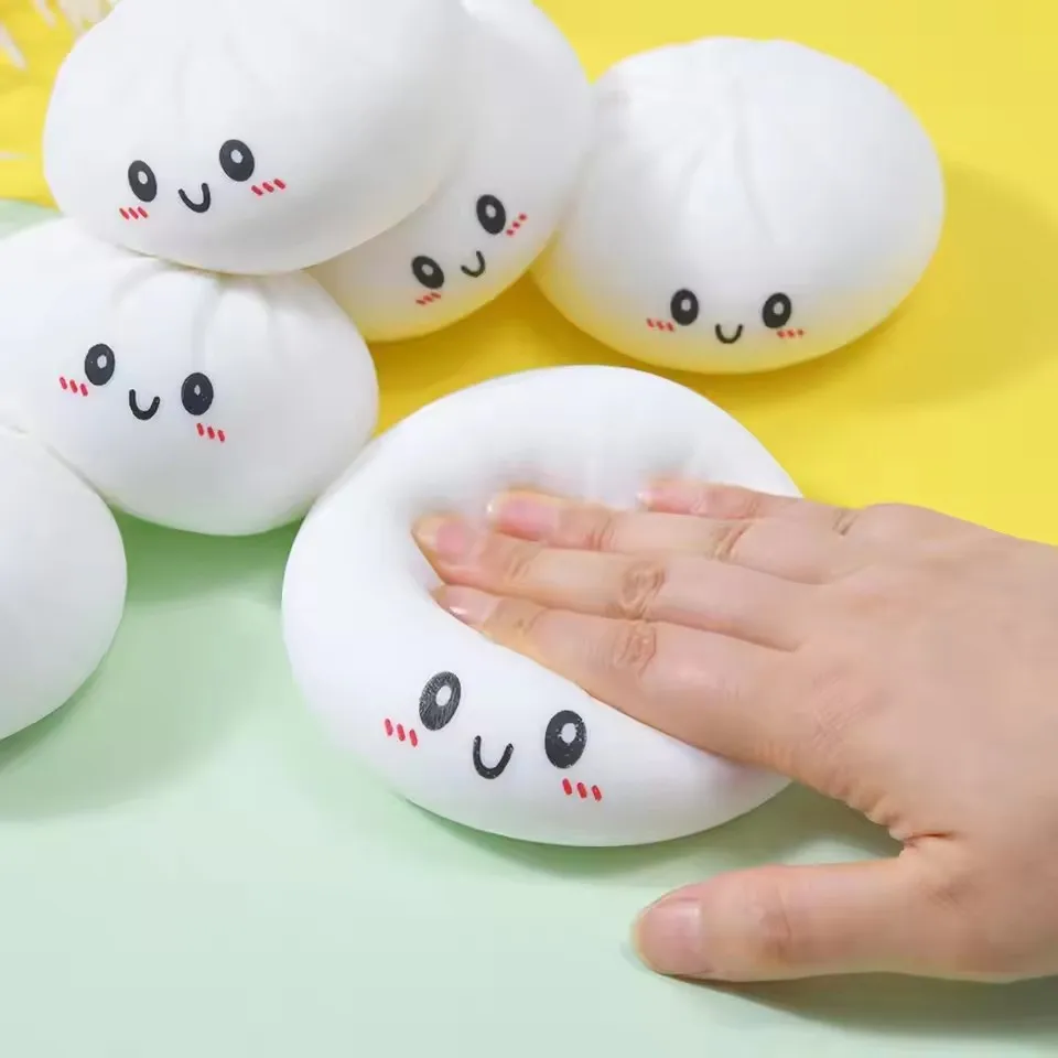 Kawaii Mini Dumpling Squishy Toy - Slow Rise Sensory Stress Relief Party Favor