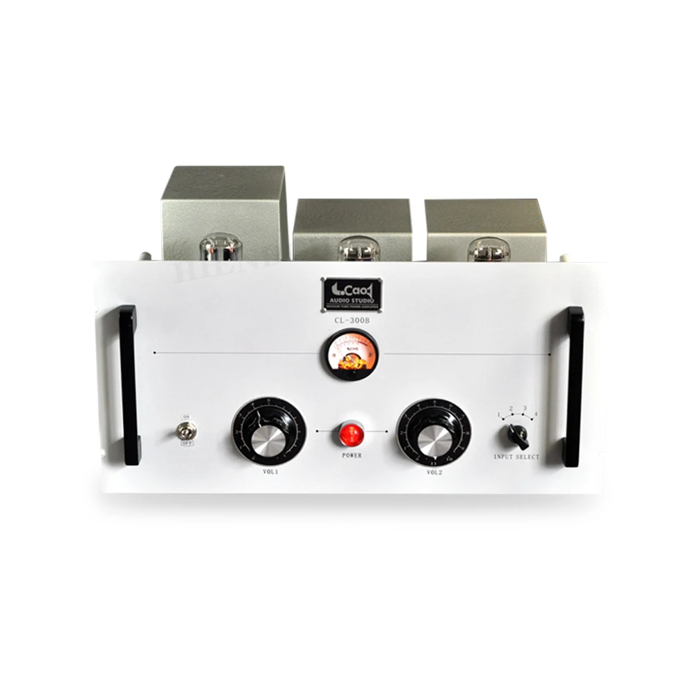 

LC-100 CL300B 300B 6N8P Tube Single-ended Tube Amplifier with Pre-stage Combined Amplifier 60-level Volume Switch 14W×2 4/8ohm
