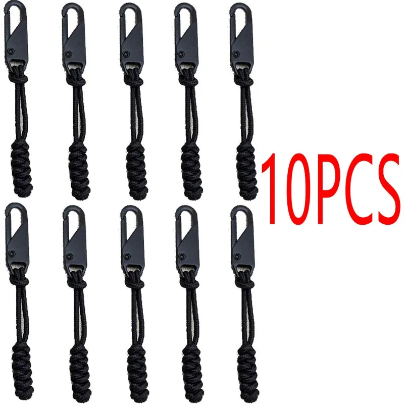 5-Pack Durable Fabric Zipper Puller Repair Kit with Zipper Closure Replacement Sliders