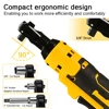 Electric Ratchet Wrench Set 500N.M Cordless Driver 3/8 in. Impact Removal Screw Nut Power Tools for Dewalt 18V-21V Battery 5