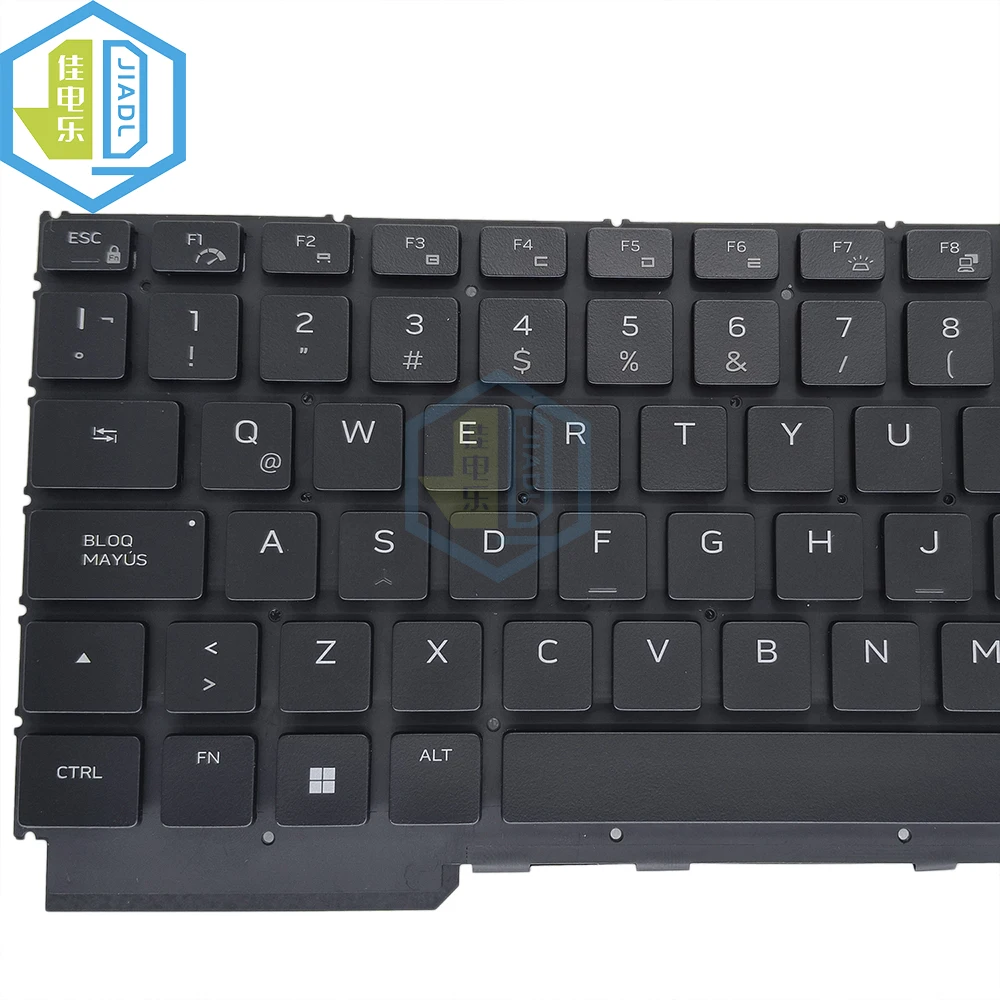 Teclado Retroiluminado Rgb Latino para Dell Alienware M15 Edição Ryzen r5 M15 r5 r6 038c17 38c17 Teclados Espanhóis Retroiluminação Colorida - Imagem 5