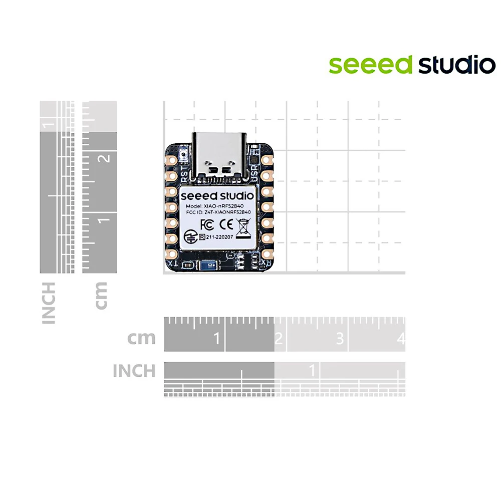 XIAO nRF52840 BLE development board Supports Arduino / CircuitPython- Bluetooth5