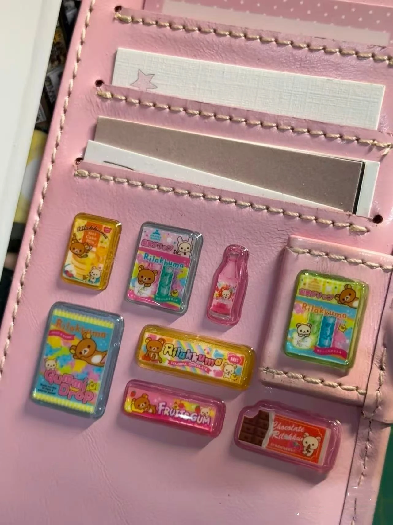 Neue Cartoon Rilakkuma Food Serie Dicke Bubble-Aufkleber Kreativität Mädchen DIY Handyhülle Dekoration Schüler Notizbuch Aufkleber Spielzeug – Detail 2