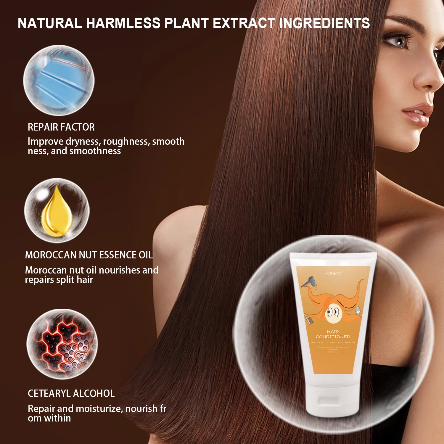 Description Picture 4 of itemProtein Care Hair Mask For Hydrating Care Hair Mask To Instantly Repair Dry Frizzy Hair