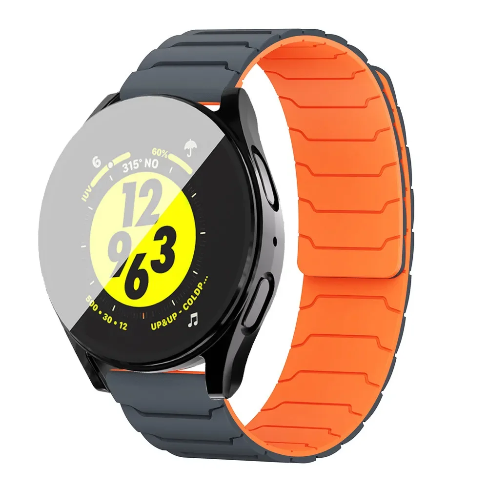 Magnetic Loop Silicone Strap with TPU Protective Case