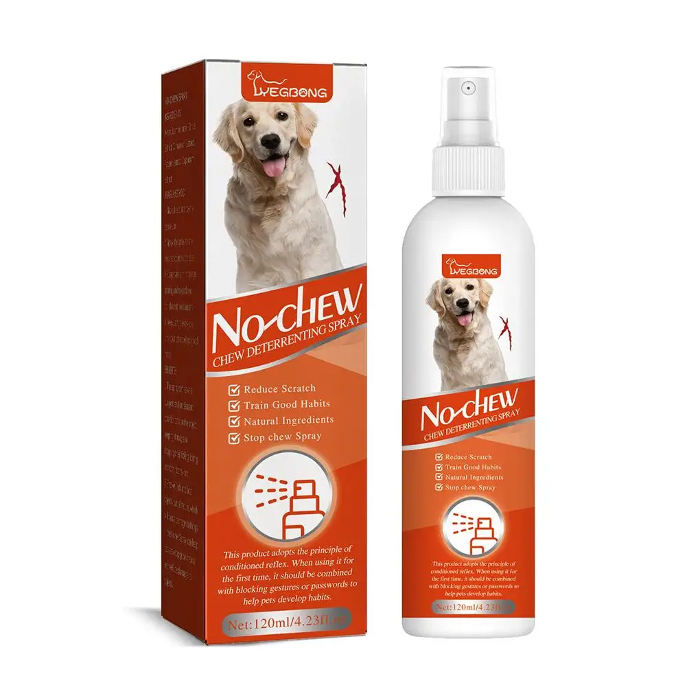 Pet Anti-Chew Bitterness Spray dog effective training Pets aid Training Behavior spray 50ml Bitter R0A7