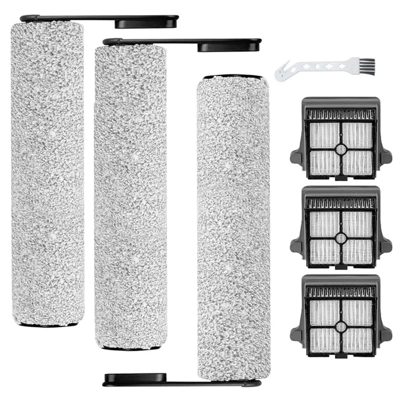 

Валики щетки сменные и фильтры для Tineco Floor ONE S6 & S7 Pro беспроводные ролики-щетки для пылесоса