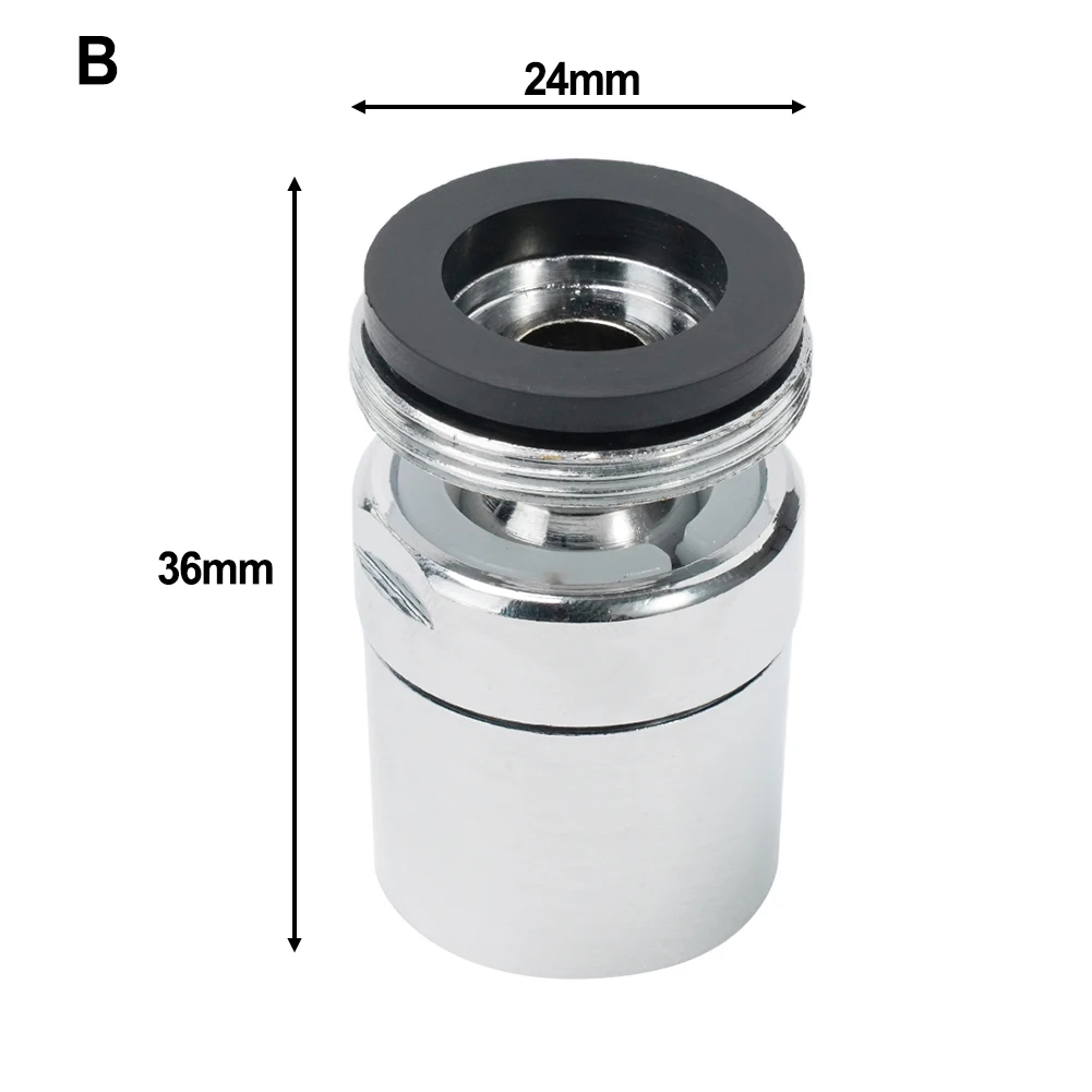 Faucet Aerator Tap Faucet Aerator Sprayer Sink 360-Degree Swivel Taps Nozzles Splash-Proof Bubblers Kitchen Saving Water Nozzles Home