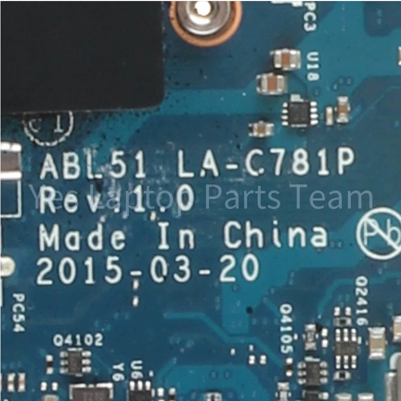 Motherboard Portátil para hp Pavilion Abl51 La-c781p Mainboard Notebook Motherboard a6 Am6310 Wifi Gpu 819258601 100 Testado - Imagem 5