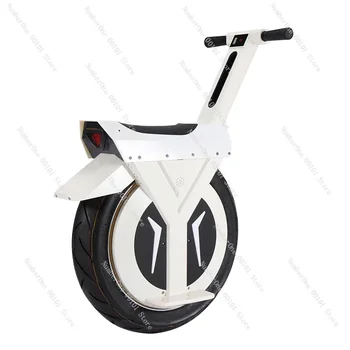 Single wheel electric vehicle balance car adult unicycle advanced scooter adult off-road high-speed large seat brake