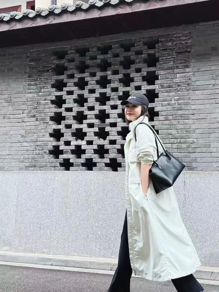 가죽 럭셔리 도시 미니멀리즘 스타일 블랙 플레인 소가죽 여성 겨드랑이 숄더백 롱 핸들 핸드백