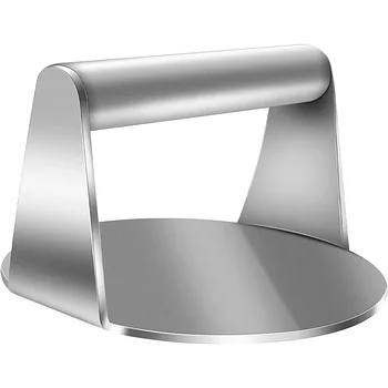 304 Stainless Steel Burger Press Burger Smasher Tool for Grilling Meat Patty Steak Hot Dog Grill Flattener for Steaks Sandwich