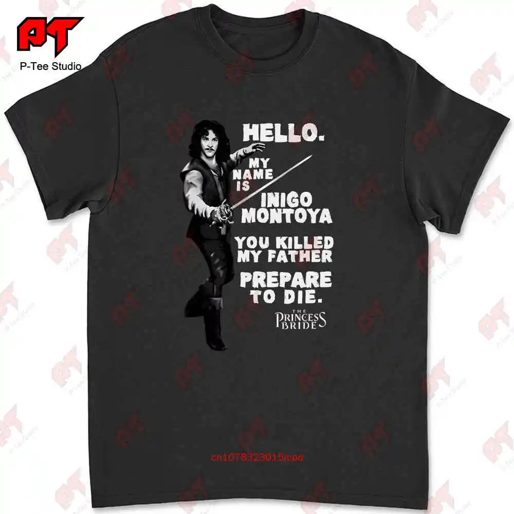 

Футболка принцессы невесты Inigo Montoya W17Y