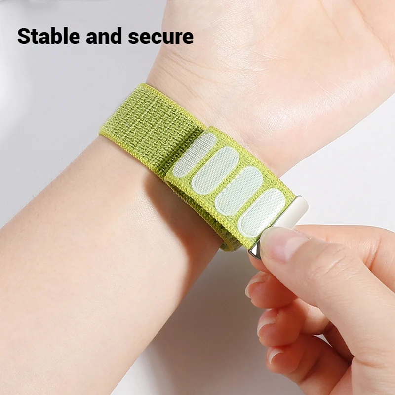 QuickLink Elastic Nylon Woven Watch Strap - Premium Replacement Band