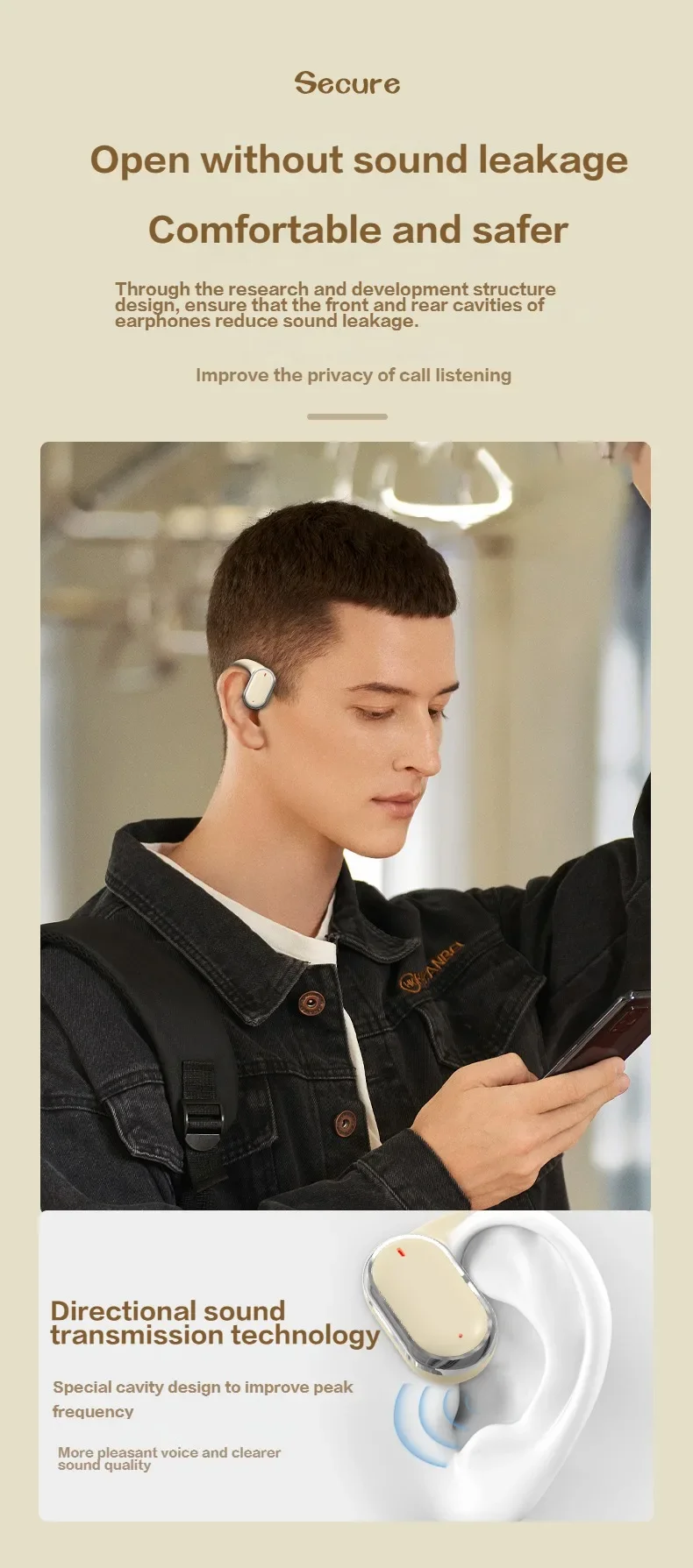 Écouteurs bluetooth tws sans fil sport avec micro stéréo hifi_voghion.com