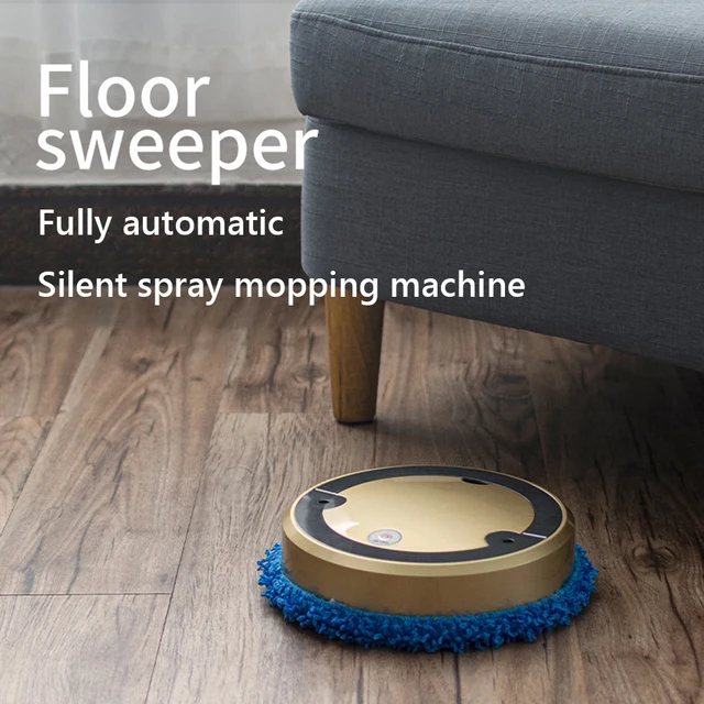 Wet Dry Sweeping Robot Mopping Machine Strong Suction Electric Mop Sweeper Low Noise Robot Vacuum with Spray for Home Cleaning 5