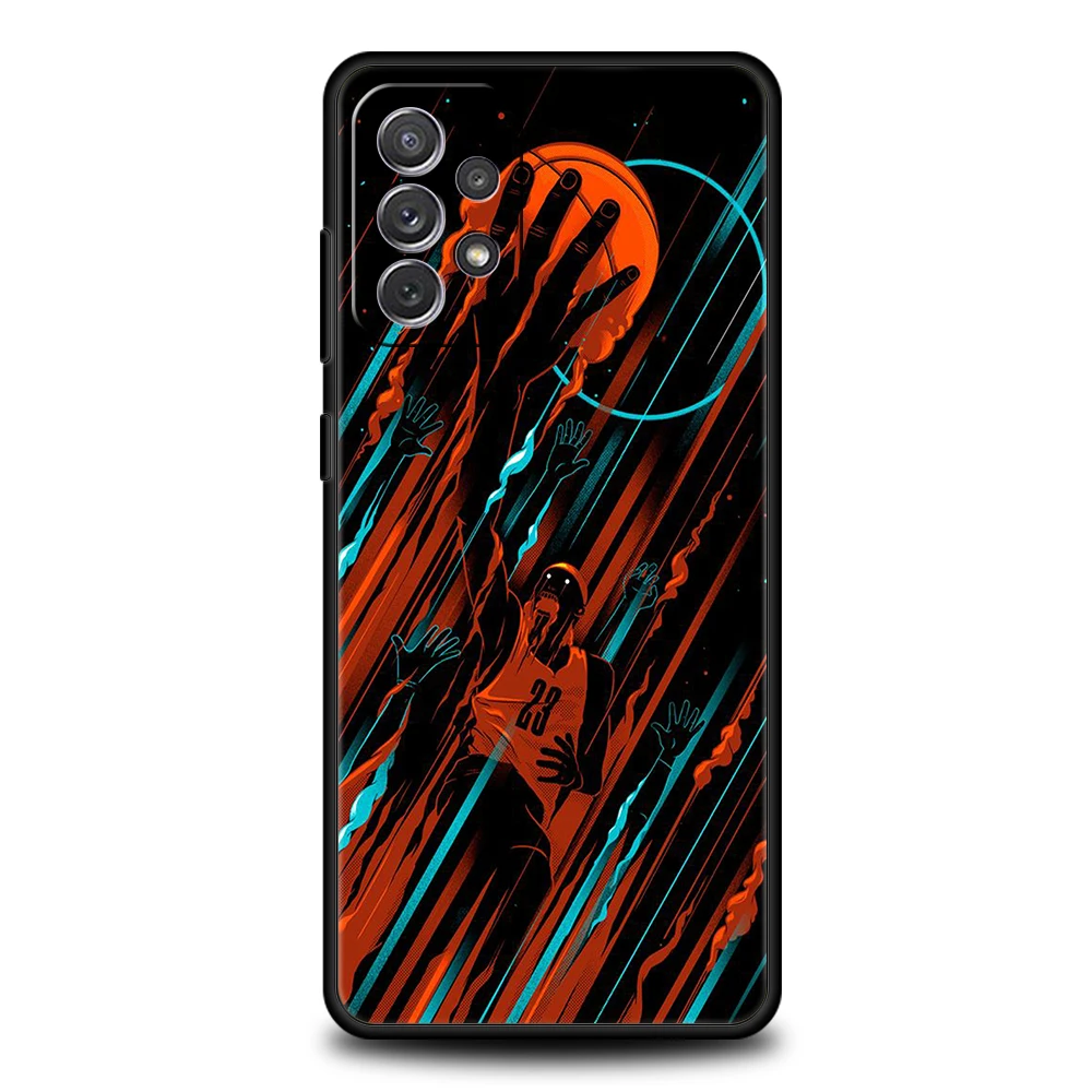 Basketball Basket Sports Soft Shell Phone Case