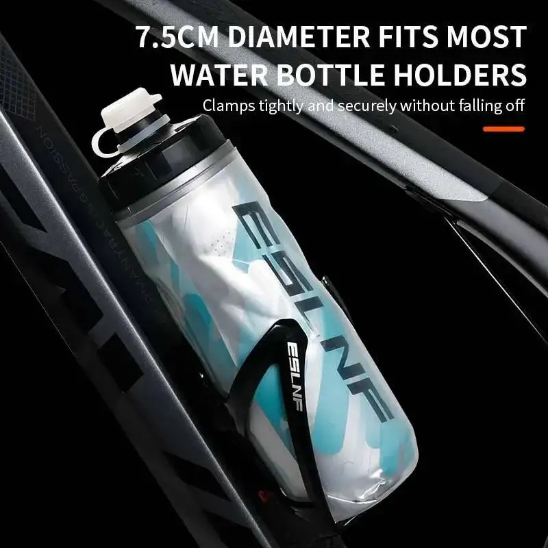 Custom Insulated Squeeze-Free BPA-Free High-Quality Cycling Water Bottle