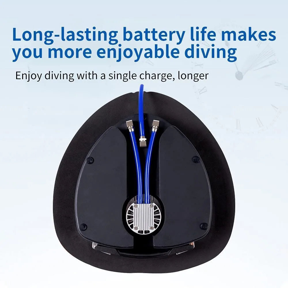 Scuba Diving Snorkel Equipment Mobile Ventilator Tankless Waterproof Portable Re