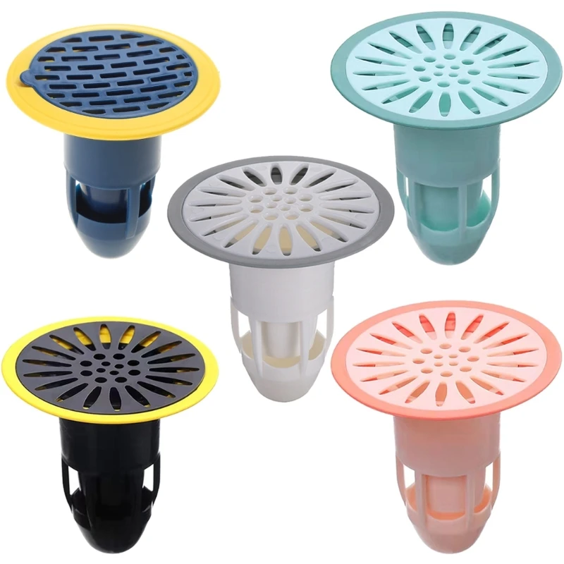 

Bathroom Sewer Hair Stopper Wash Basin Anti-blocking Silicone Floor Drain Cover