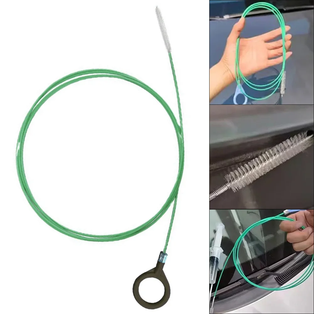 Car Drain Hole Cleaning Pipe Brushes 3M Flexible Drain Dredge Sunroof Cleaning Scrub Brush car cleaning accessories car cleaning tool car wash brush drain cleaning brush car washing brush car drain cleaning brush