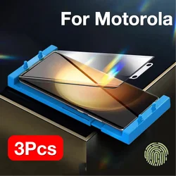 3 - Pack Screen Protector with Installation Kit for Motorola Edge Series (Non - Tempered Glass) (FOR edge 30 Ultra)