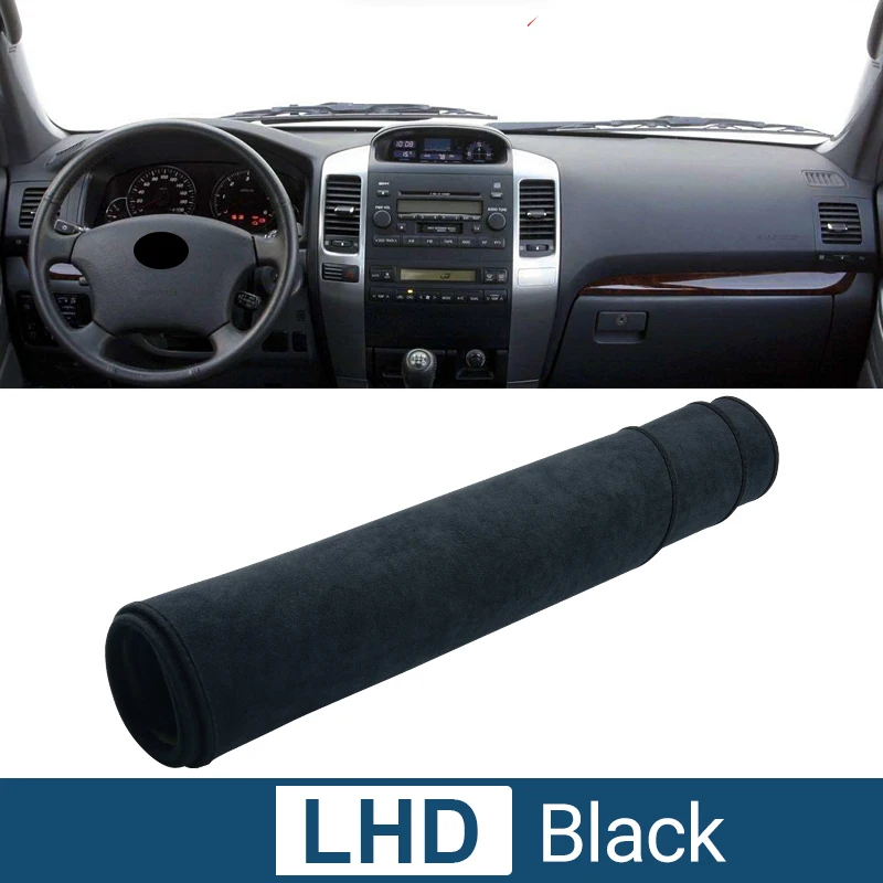 thumbnail image 1 of Cubierta del salpicadero del coche, accesorios para Toyota Land Cruiser Prado 120 FJ120 2003 2004 2005 2006 2007 2008 2009, 1 of 5