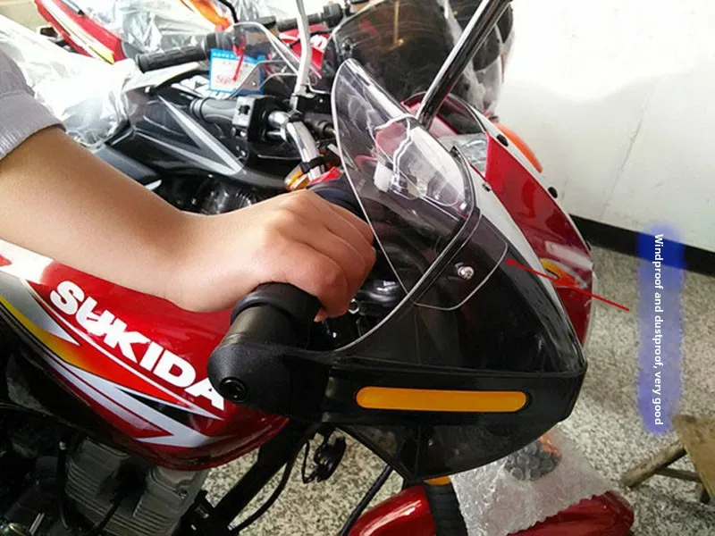 Motorcycle Gloves  Vehicle Sun Protection Windproof Handlebar Covers Commuting Style Regular Thickness Hand Protectors - 2