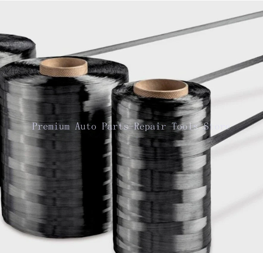 1K 3K 6K 12K 24K 48K Carbon Fiber Fibre Tow Filament Yarn Thread Tape 30M