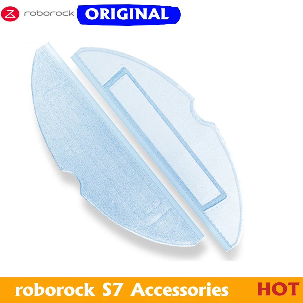 

Швабра Roborock S7 для робота-пылесоса, тряпочка синего цвета для поглощения влаги, запчасти, оригинал