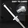 Transparent Silicone Bidet Sprayer Women's Washer Butt Wash Nozzle Anal Wash Shower 4