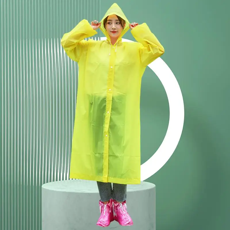 

Universal Outdoor Raincoat for Men and Women, Portable Long Travel Raincoat, Eva Adult Raincoat, Children
