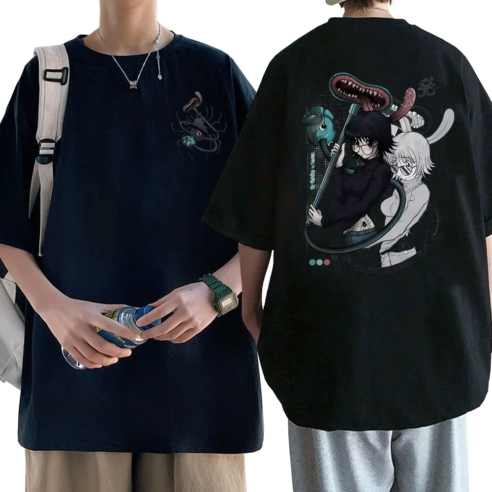 

Japanese Anime Hunter X Hunter Phantom Troupe Shizuku Graphic T-shirt Men Manga Oversized Tshirt Men's Fashion Gothic Streetwear