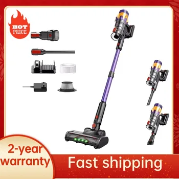 MPQU V18 550W 50kPa Wireless Handheld vacuum cleaner LED touch screen Removable battery 50mins runtime Cordless Cleaning machine 1