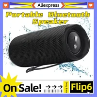 FLIP 6 Bluetooth Speaker FLIP6 Portable IPX7 Waterproof Outdoor Stereo Bass Music Track Speaker Independent Tweeter
