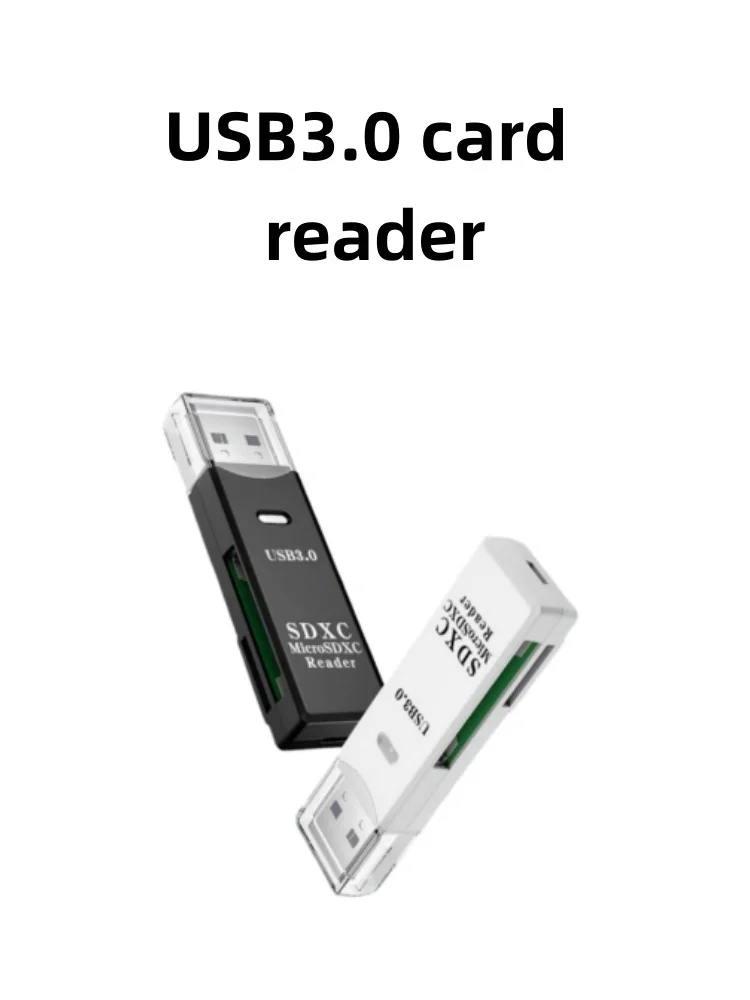 2 in 1 USB 3.0/USB2.0 Card Reader Micro SD Card Reader USB3.0 Adapter High Speed TF Memory Card for PC Laptop Accessories