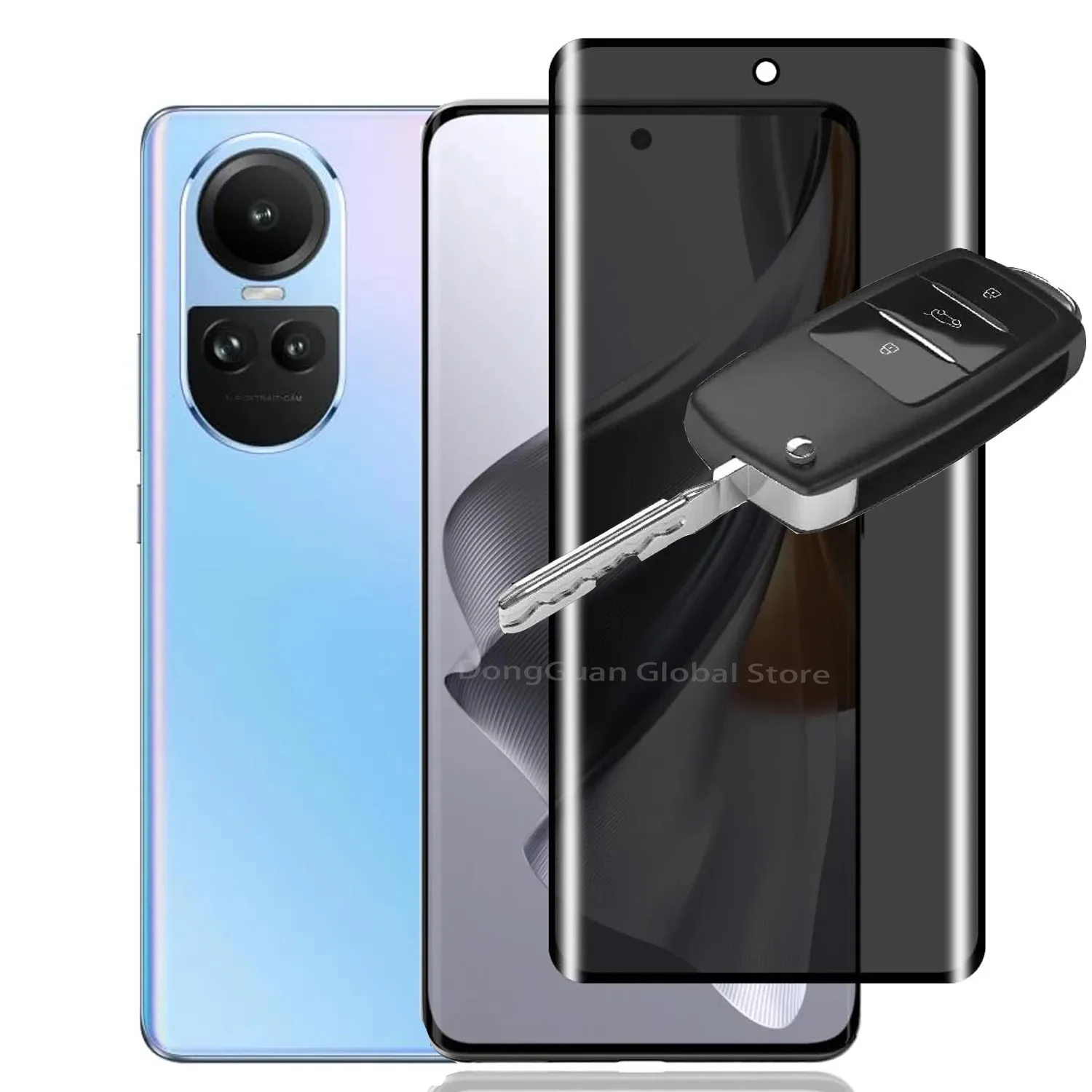 

2/4Pcs 3D Screen Protector Privacy Glass Film For OPPO Reno 3 4 5 6 9 10 Pro Plus S17 Pro A1Pro Reno Anti Spy Tempered Glass