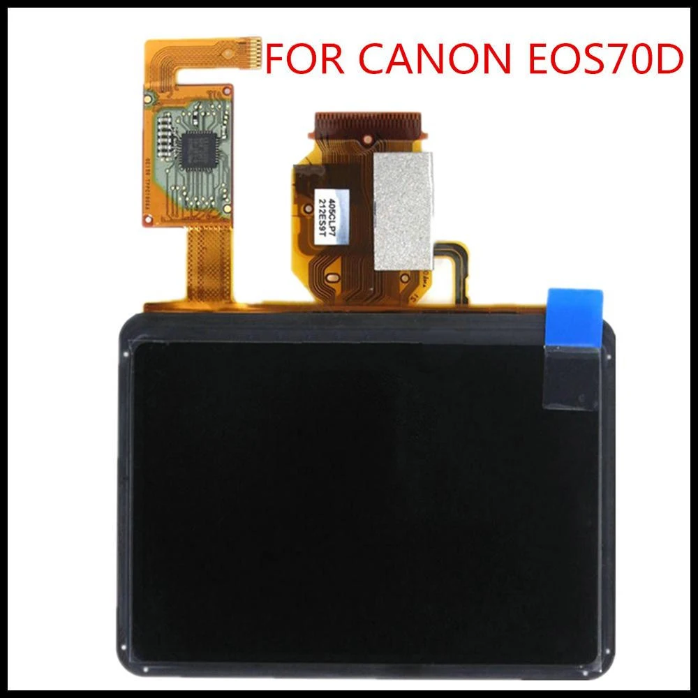 New LCD Display Screen For Canon EOS 70D;DS126411 SLR camera With touch and backlight and outer screen