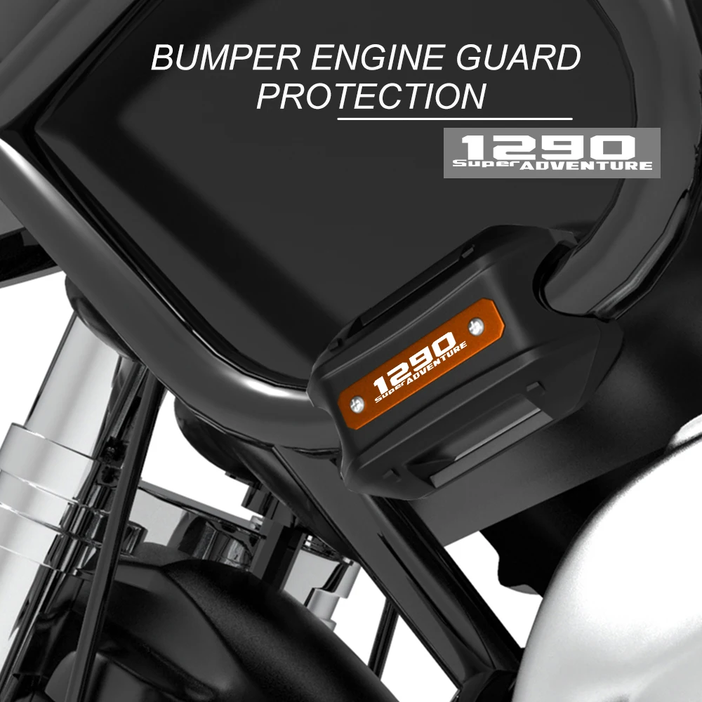 

FOR 1290 Super Adventure R S Motorcycle Crash Bar Bumper Engine Guard Protection Decorative Block 1290SuperAdventure S R ADV