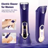 Electric Shaver for Women Legs, Lady Razors Hair Removal Waterproof Wet or Dry for Underarm Arm Bikini Private Area Pubic Hair 1