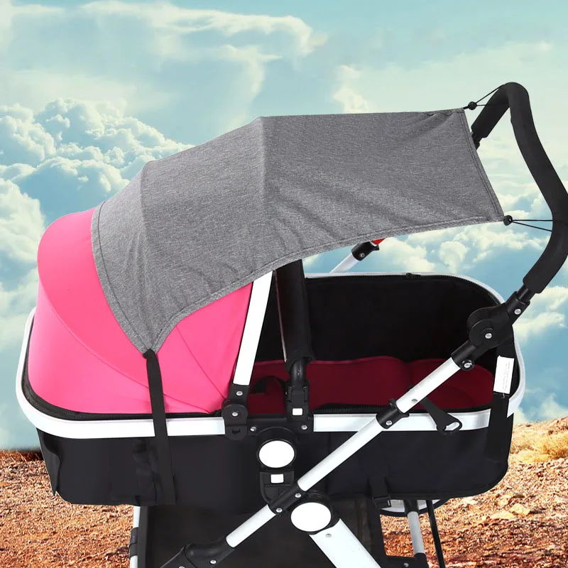 

Sun Shade for Stroller Rag UV Protection Universal Sun Canopy Fit for Baby Strollers Car Seats Carriage Sun Visor Sunshade Cover