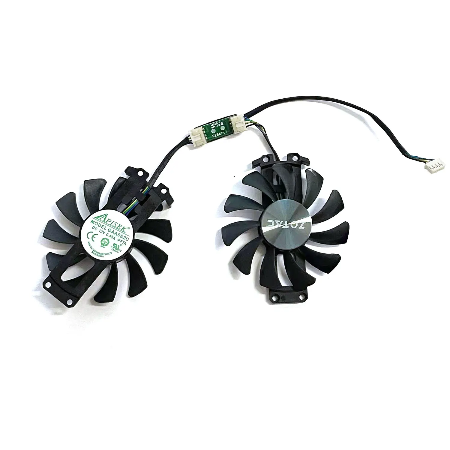 GPU Fan GA81S2U GAA8S2U 75mm 4Pin GTX 960 Cooler Fan For ZOTAC GTX960 4G PCI-EDC Graphics Video Card Cooling Fan