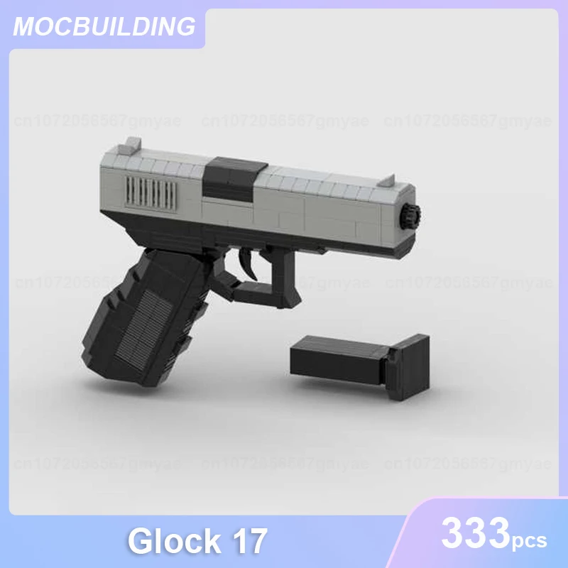 

Gun Model MOC Building Blocks DIY Assemble Bricks Creative Educational Display Collection Xmas Toys Birthday Gifts 333PCS