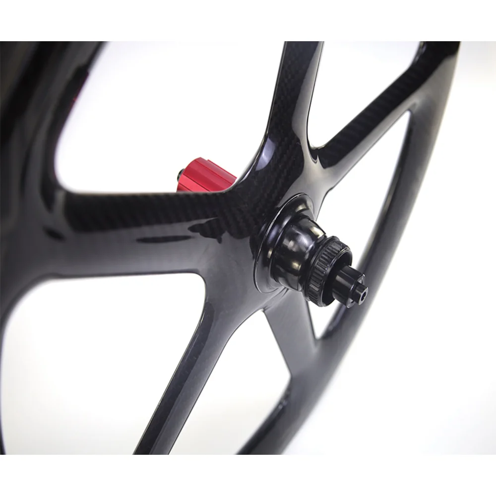 【れそな】Velomann Carbon55mmホイール SILVEROCK 5 Spoke Carbon Wheels 20