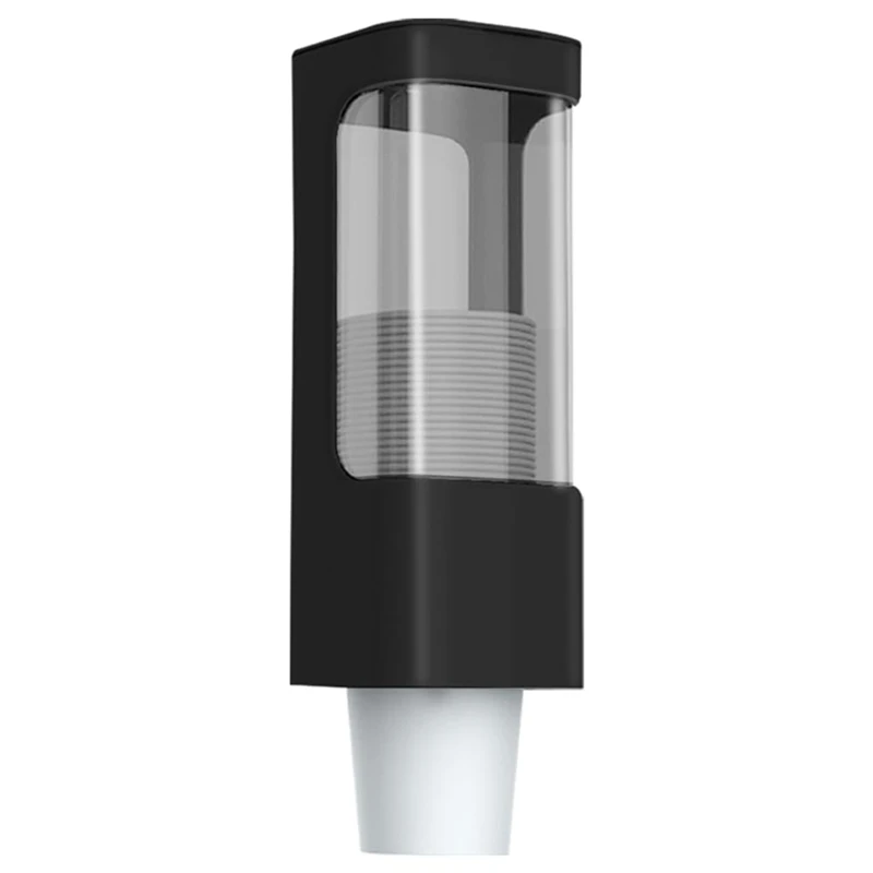 A25F-Cup Dispenser, Wall Mount Water Cooler Cup Holder Fit 3-5Oz Small Cups, Pull Type Cups Holder For Home,Office,
